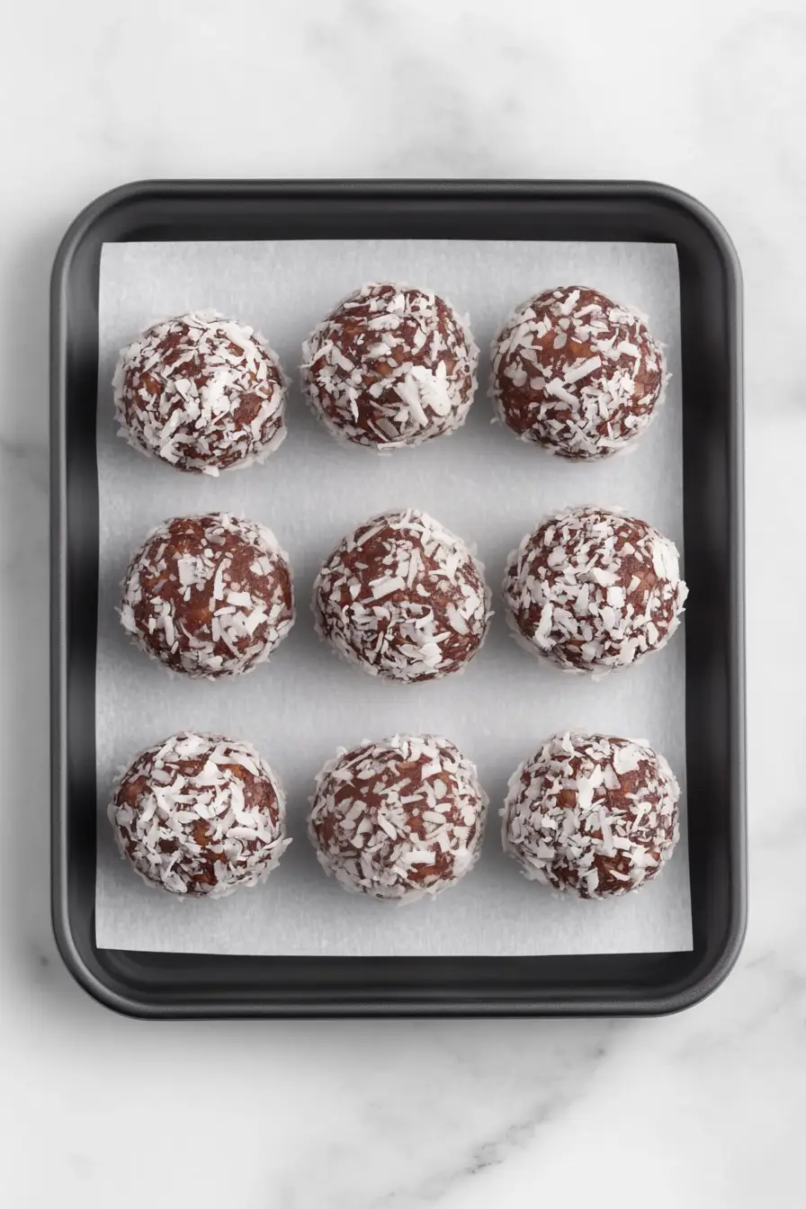 Quick Cherry Pie Energy Balls