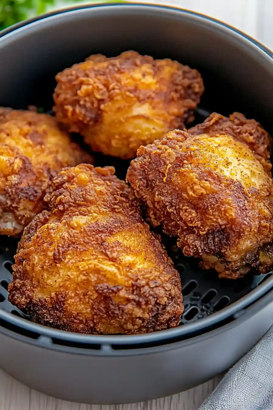Tasty Air Fryer Fried Chicken