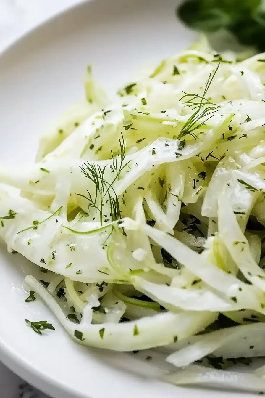 Light Fennel and Mint Salad