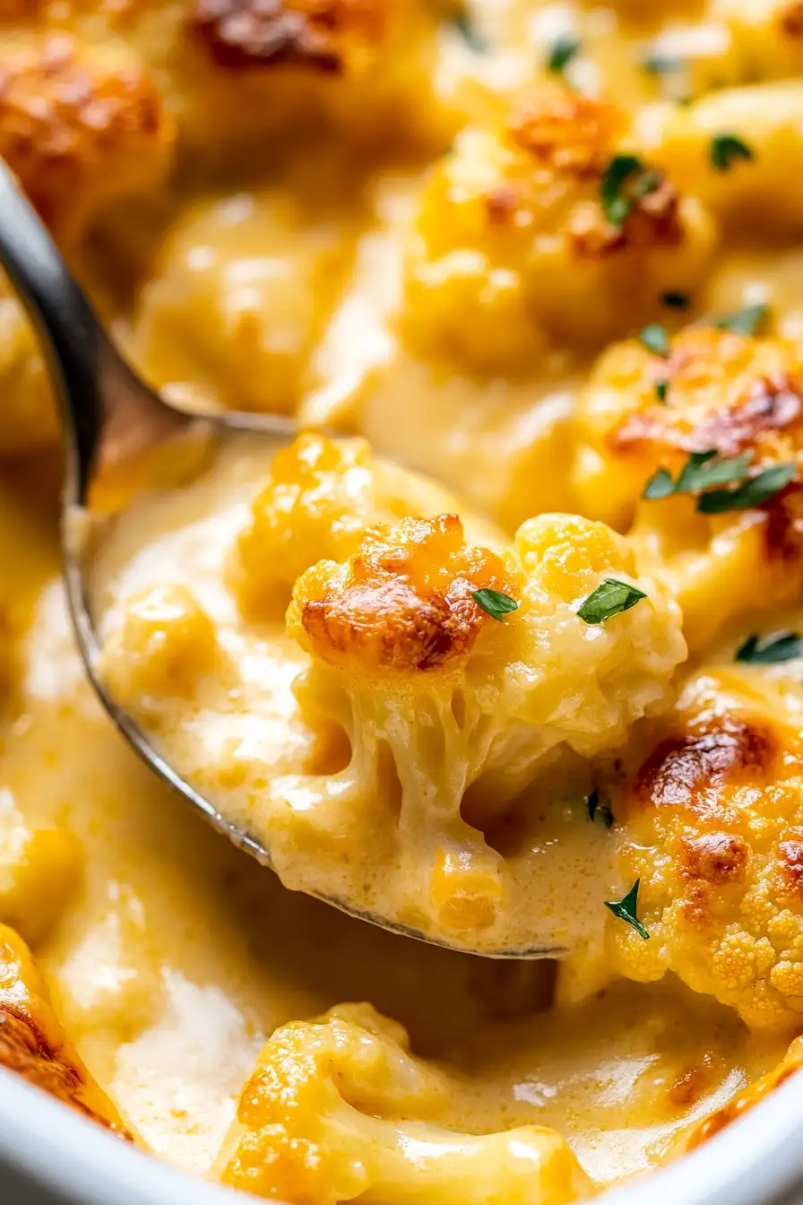 Creamy Cauliflower Cheese Recipe