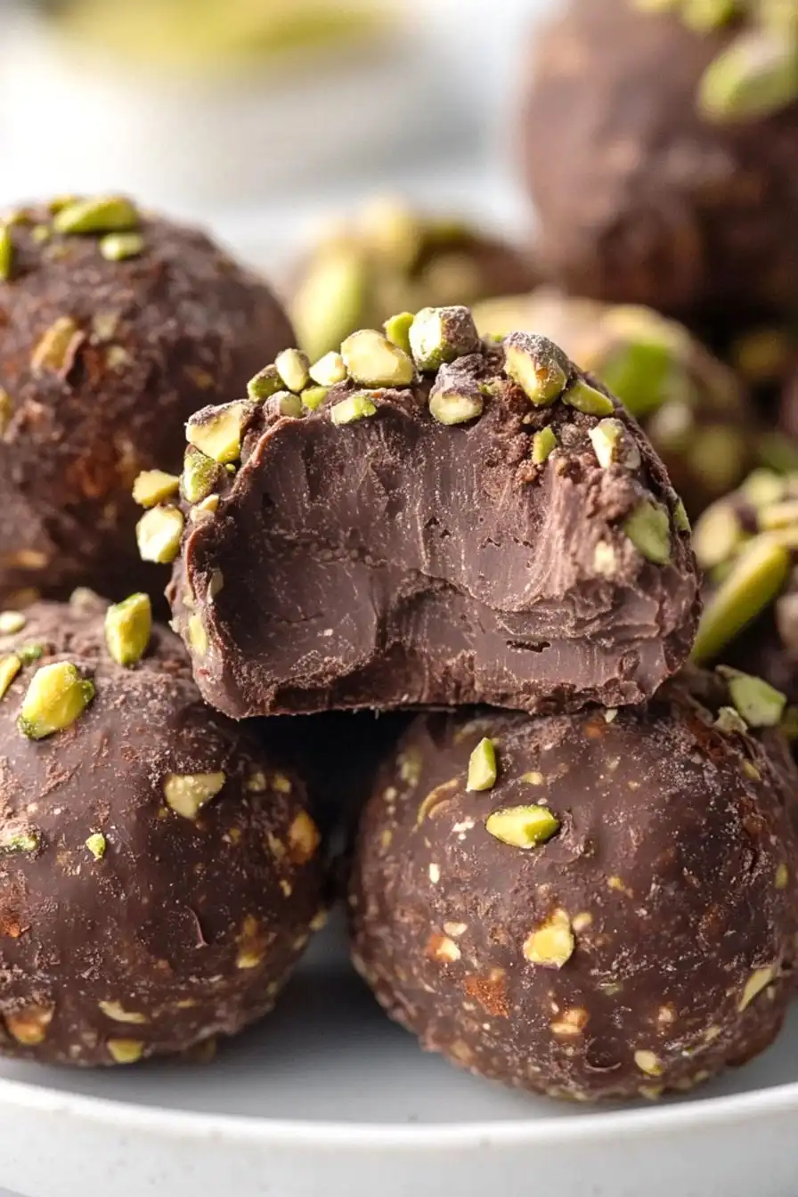 Best Chocolate Avocado Pudding Truffles