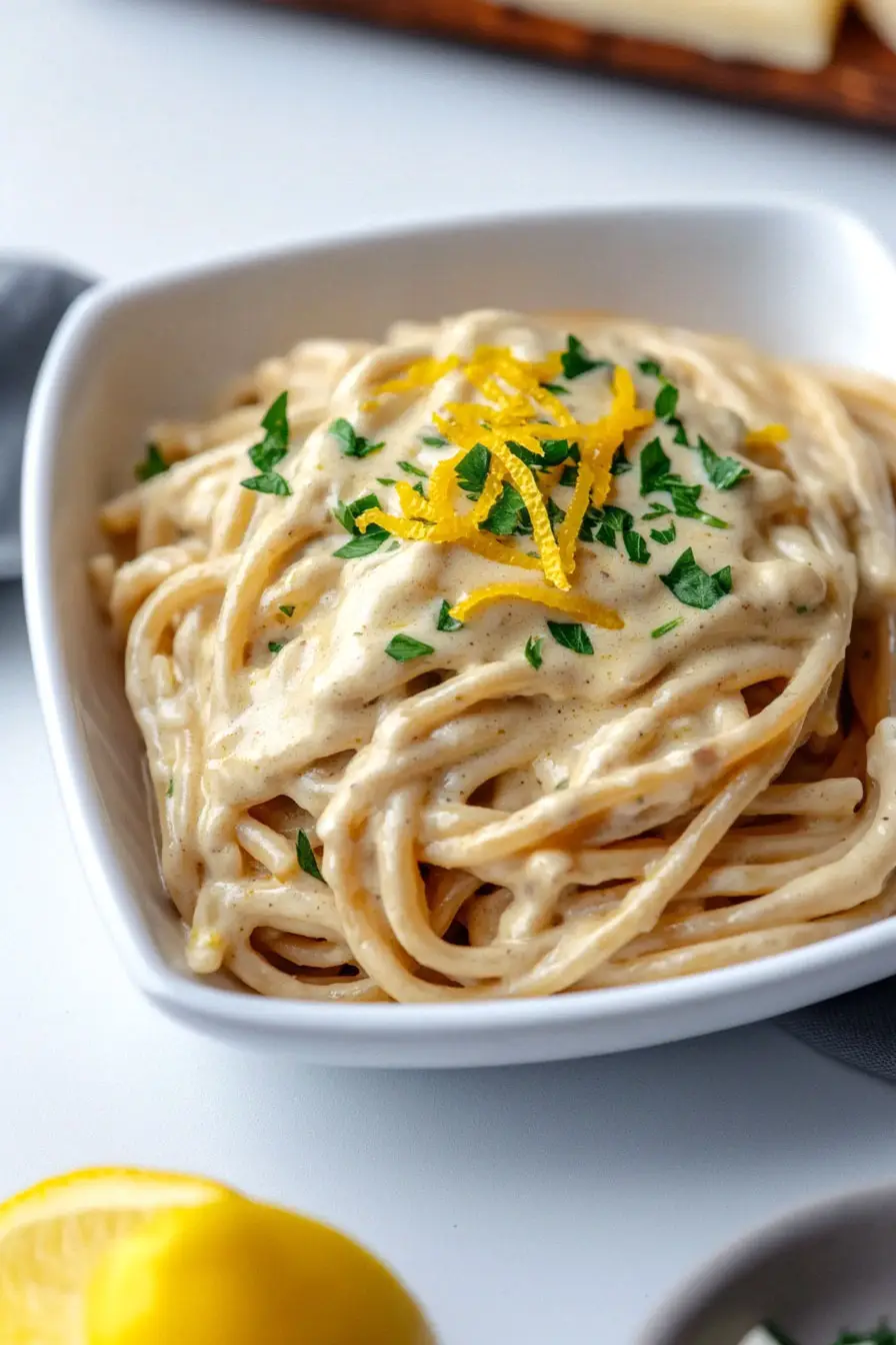Quick Vegan Alfredo Sauce