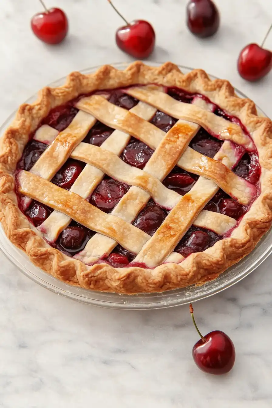 Flaky Gluten Free Cherry Pie Recipe
