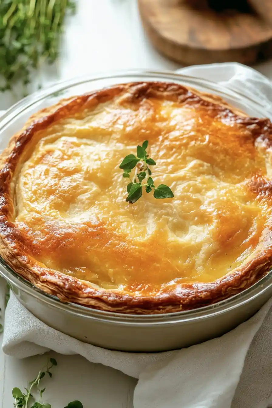 Delicious Leftover Ham Pot Pie