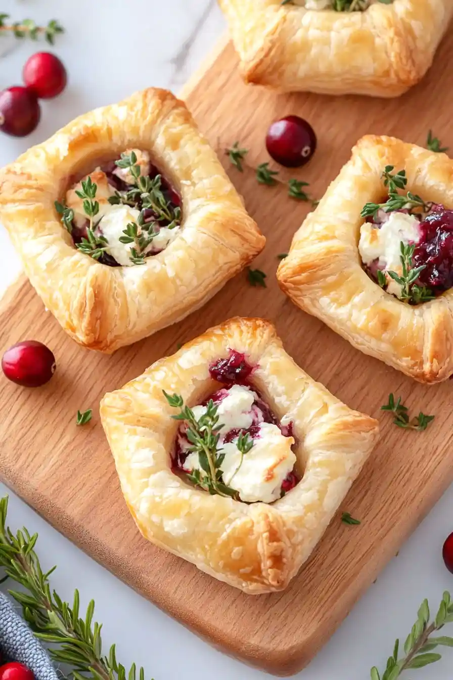 Easy Goat Cheese Puff Pastry