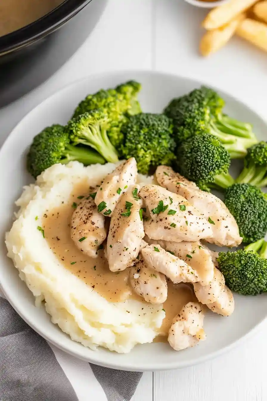Tender Crockpot Chicken Tenders