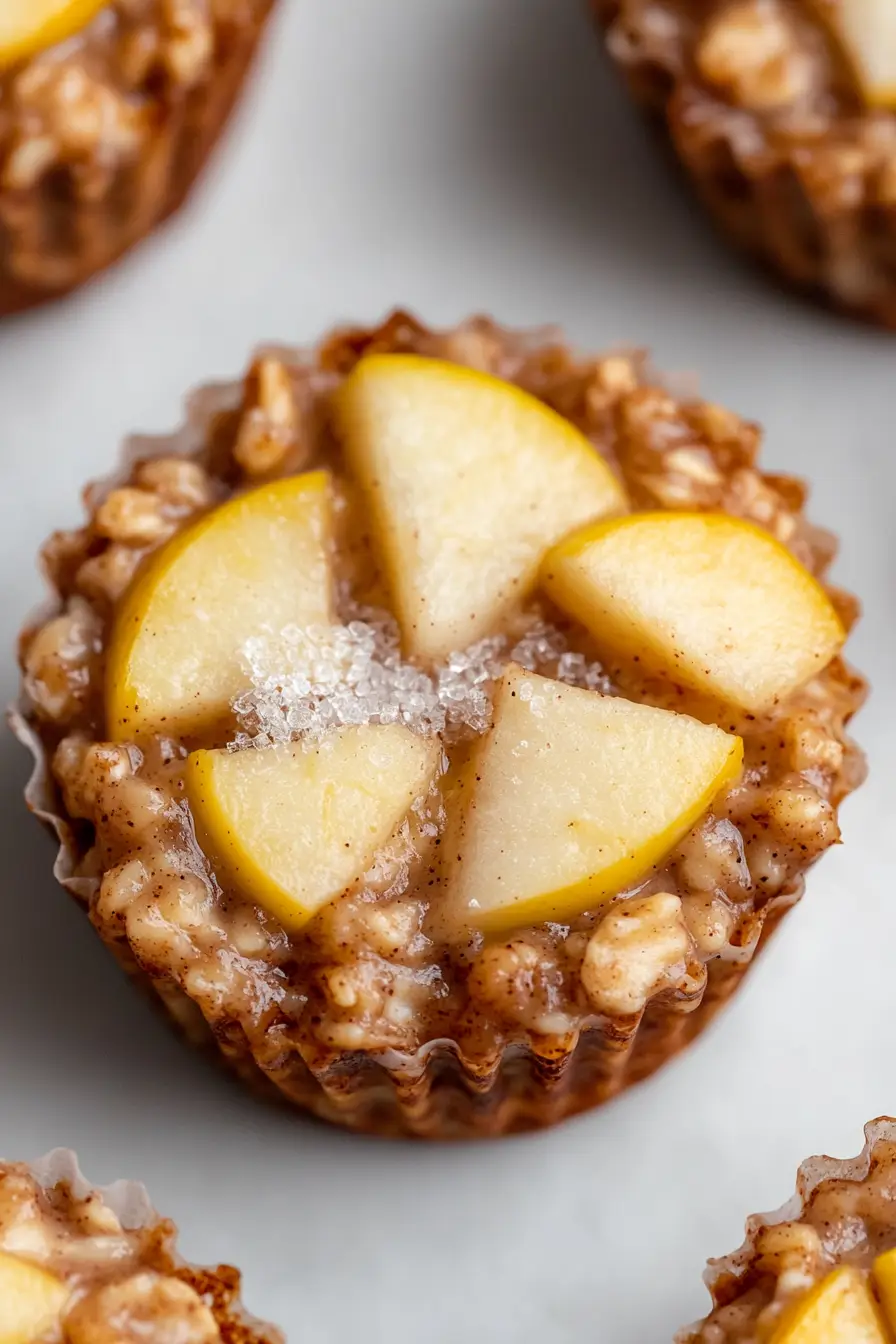 Tasty Baked Apple Cinnamon Oatmeal Cups
