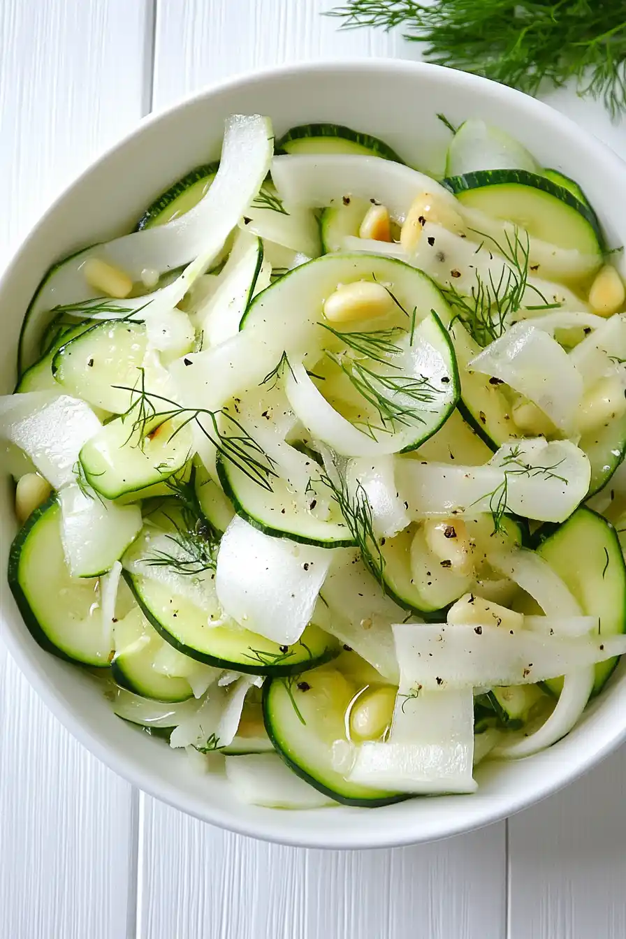 Best Zucchini and Fennel Salad