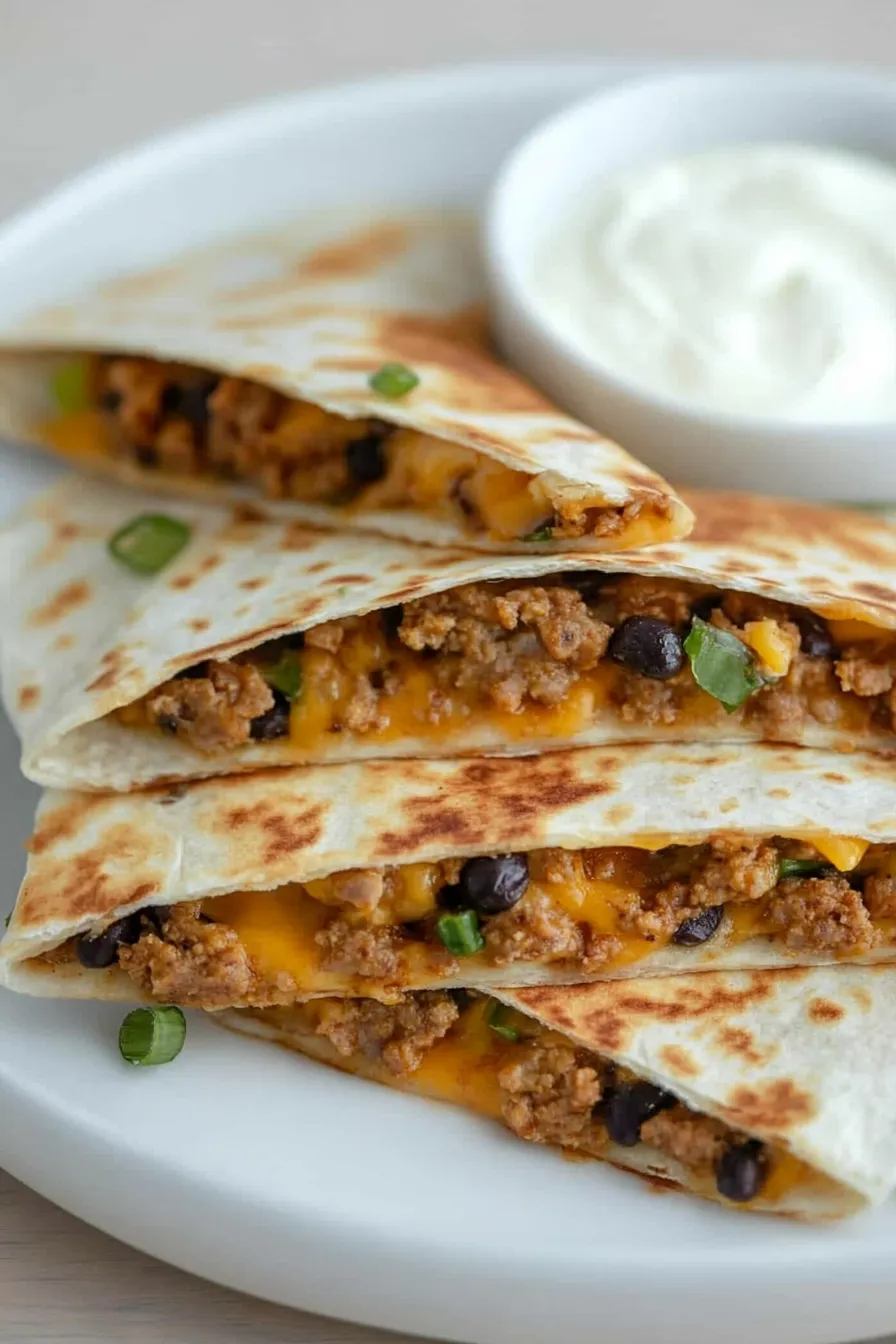 Meatloaf Quesadilla for Dinner