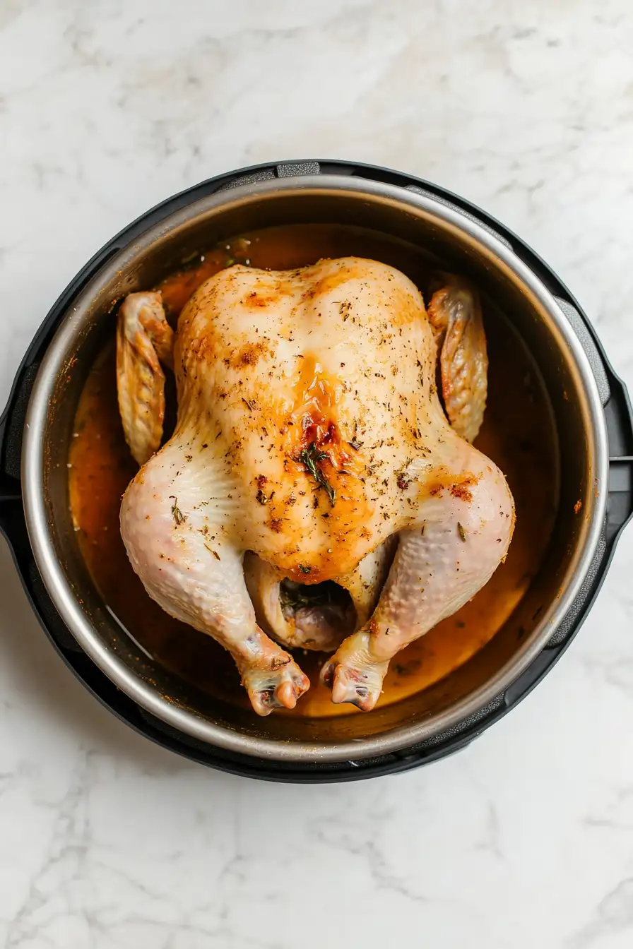 Easy Instant Pot Whole Chicken