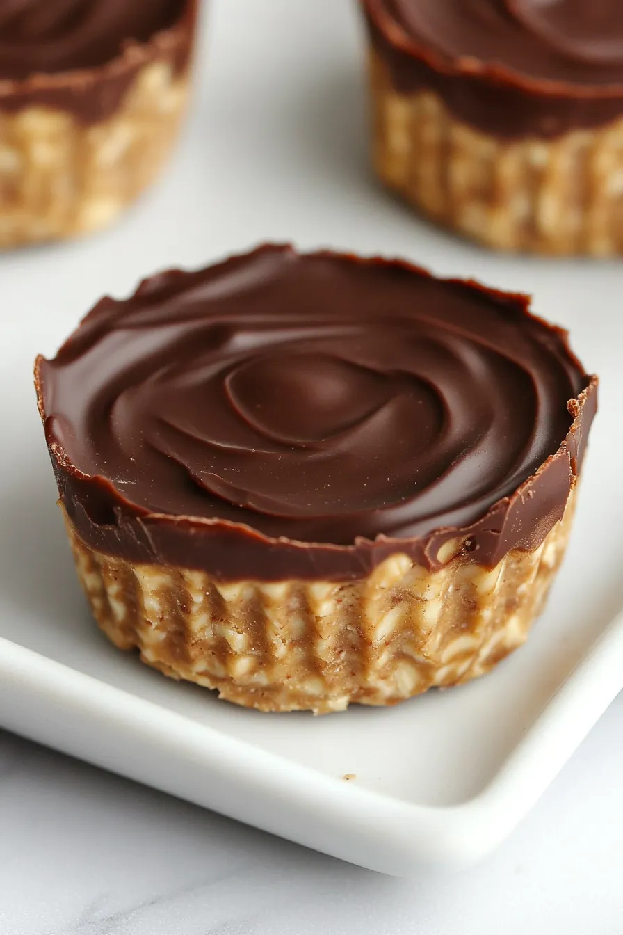 Easy Peanut Butter Protein Oatmeal Cups