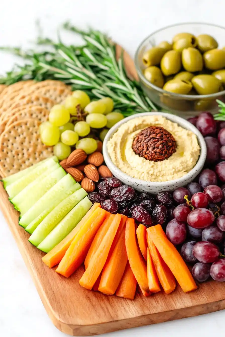 Quick Vegan Charcuterie Board