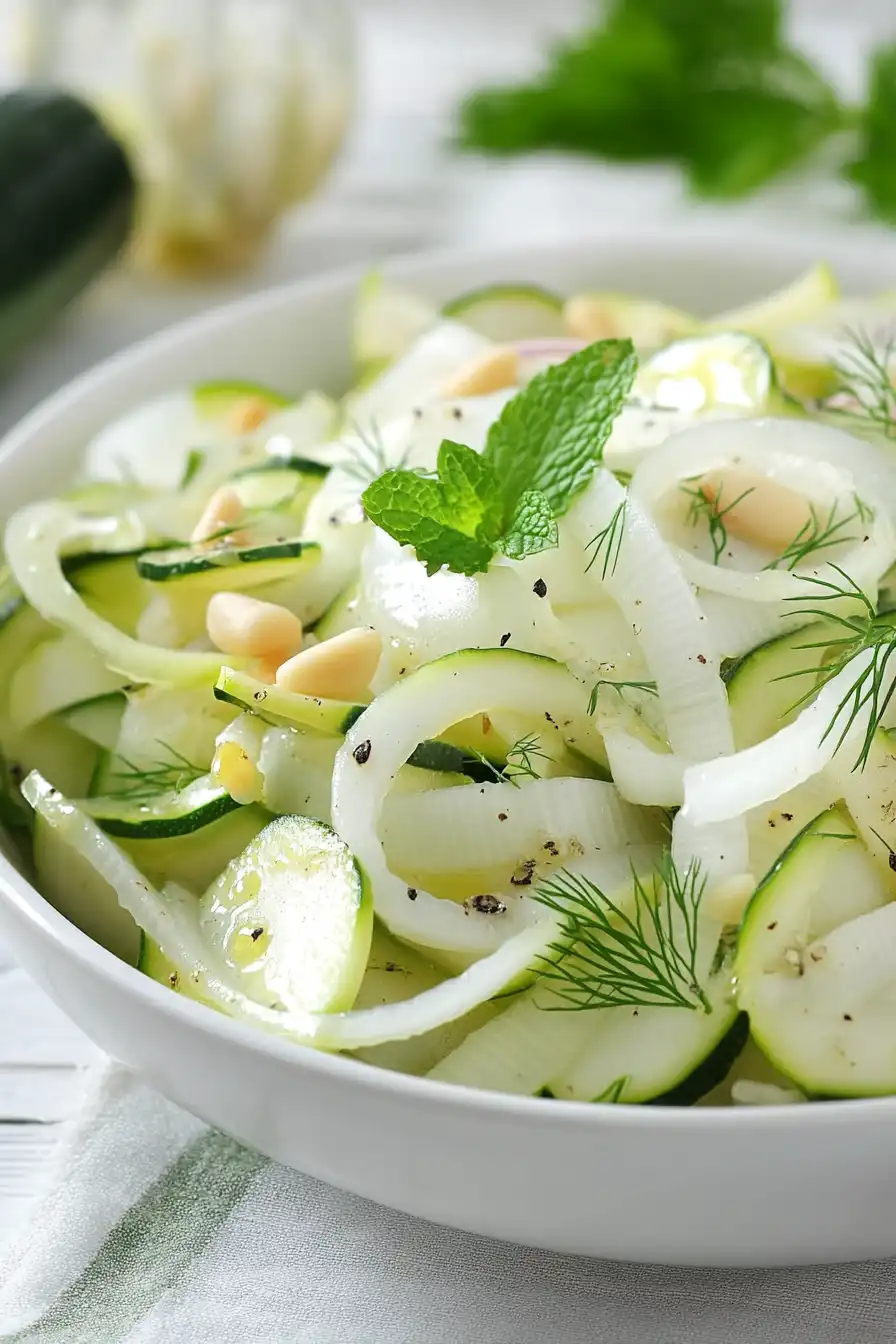 Best Zucchini and Fennel Salad