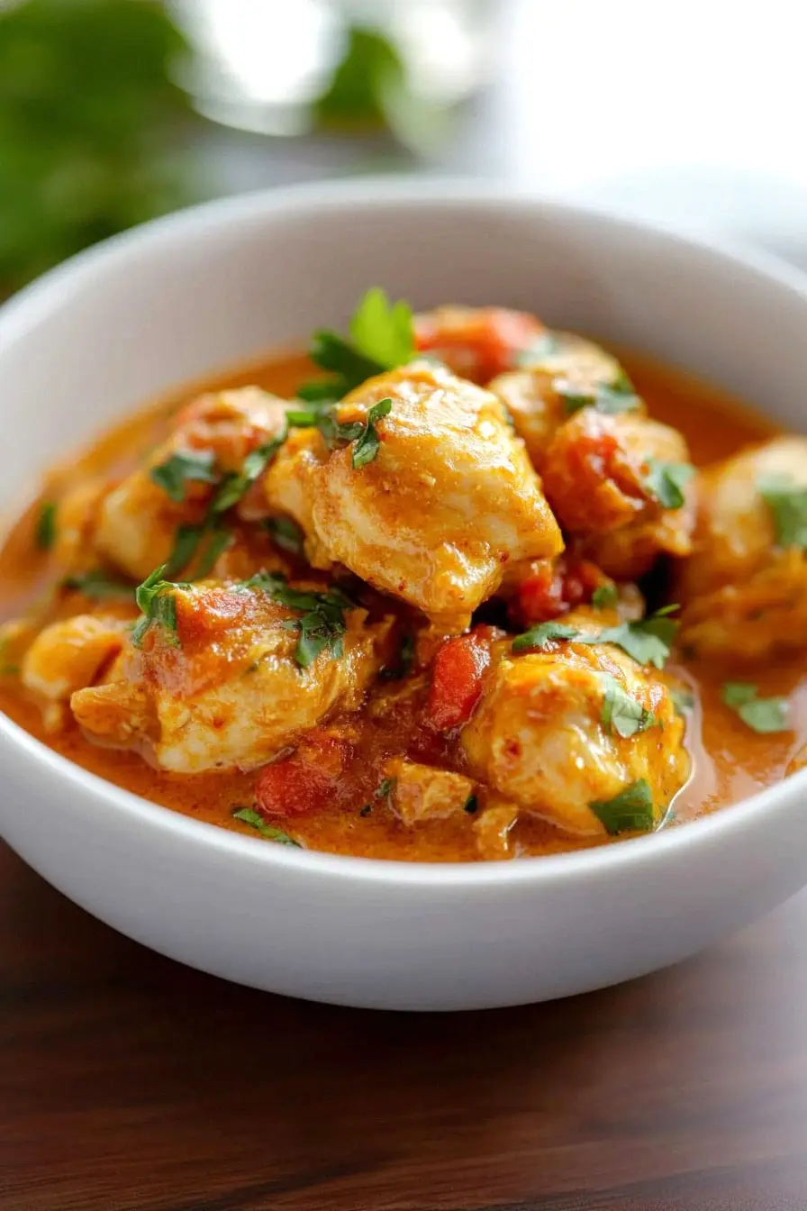 Creamy Chicken Thigh Curry