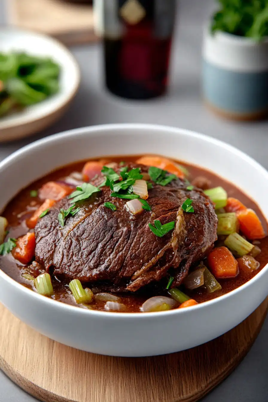 Savory Dutch Oven Pot Roast with Red Wine