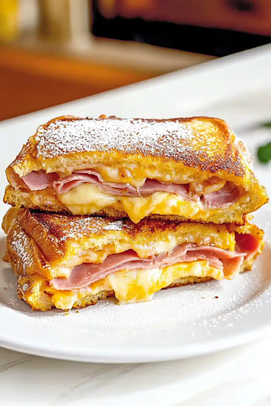 Easy Leftover Ham Monte Cristo
