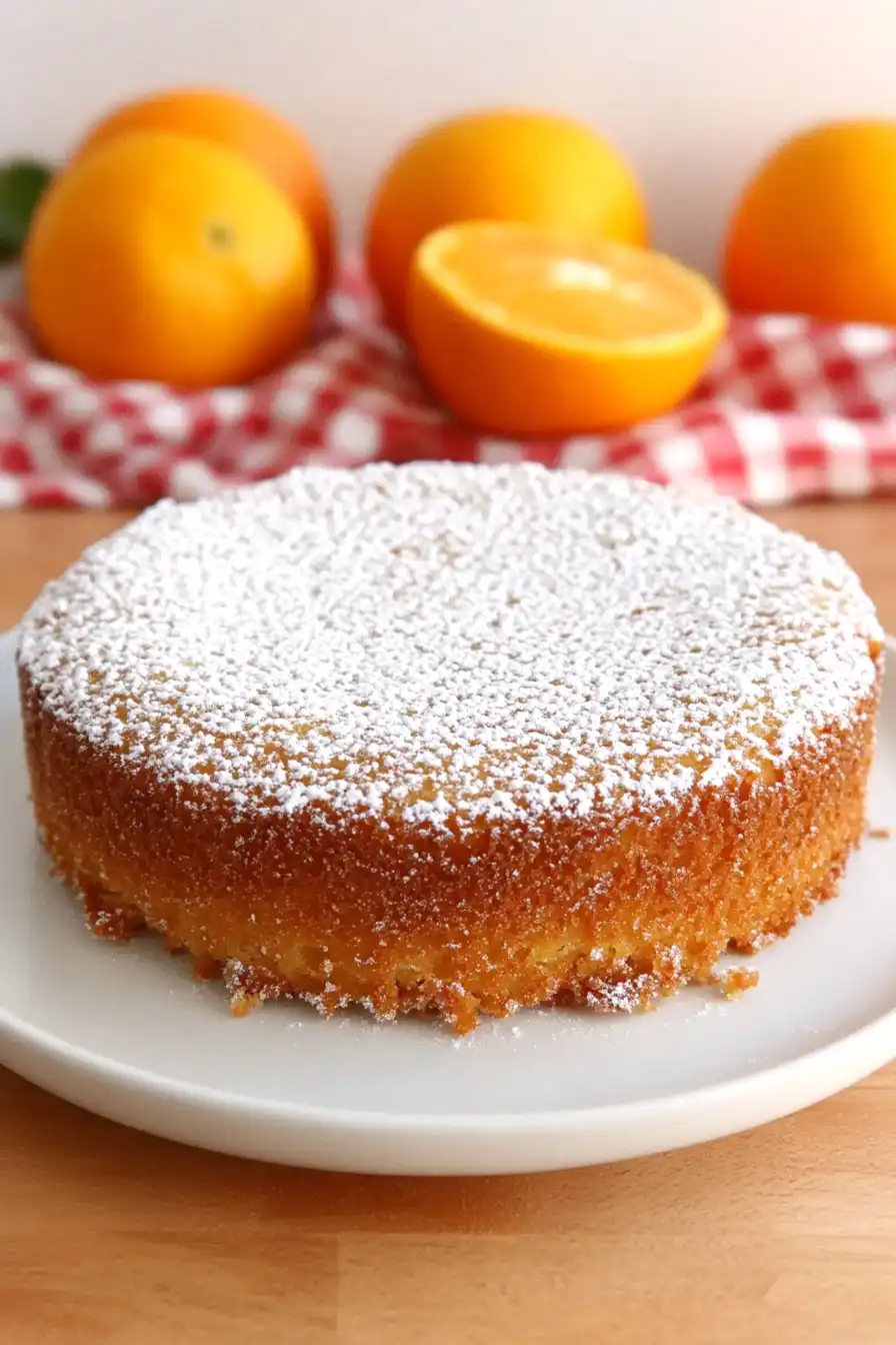 Juicy Orange Ricotta Cake Recipe