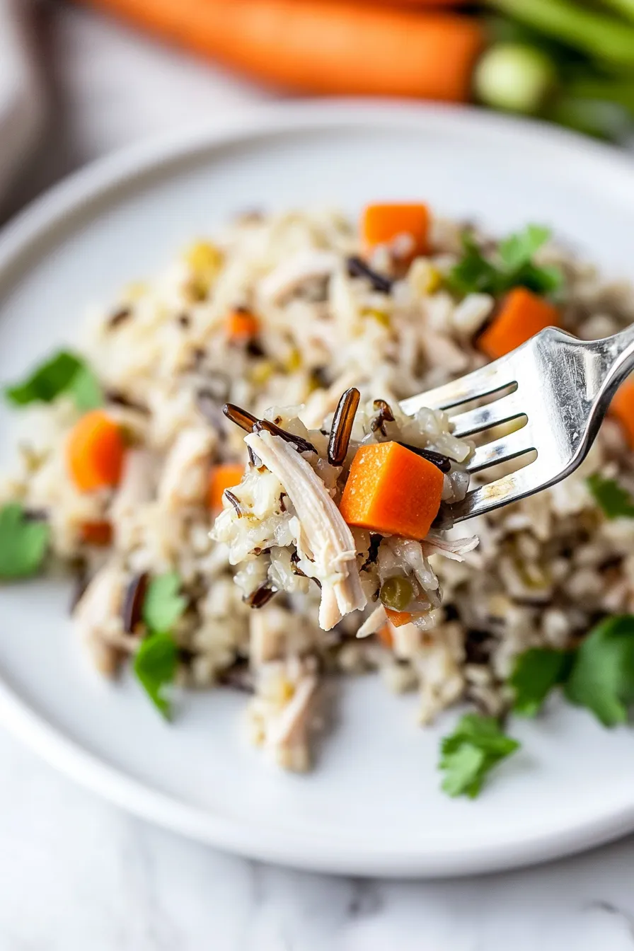 Delicious Instant Pot Chicken and Wild Rice