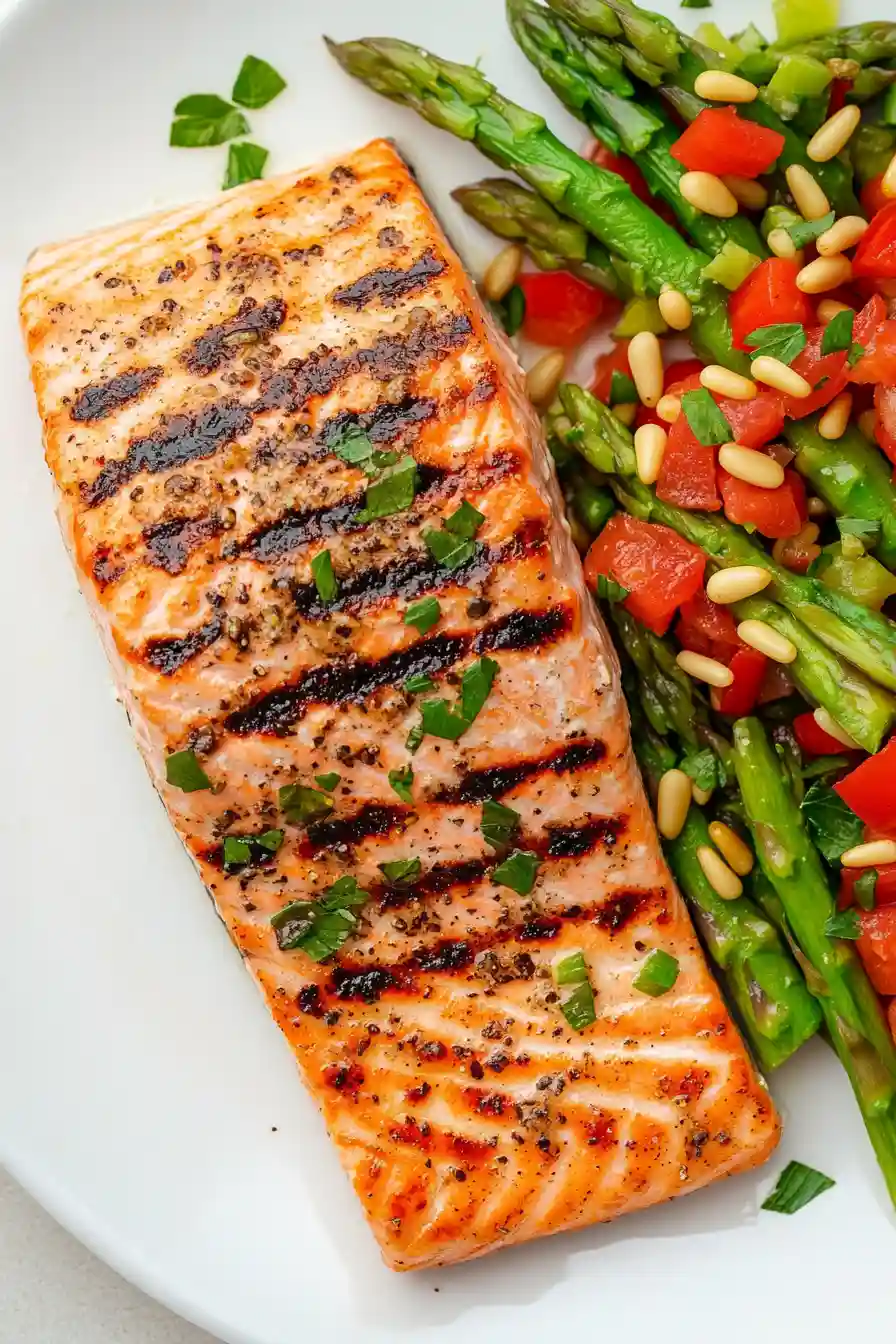 Grilled Salmon for Keto Diet