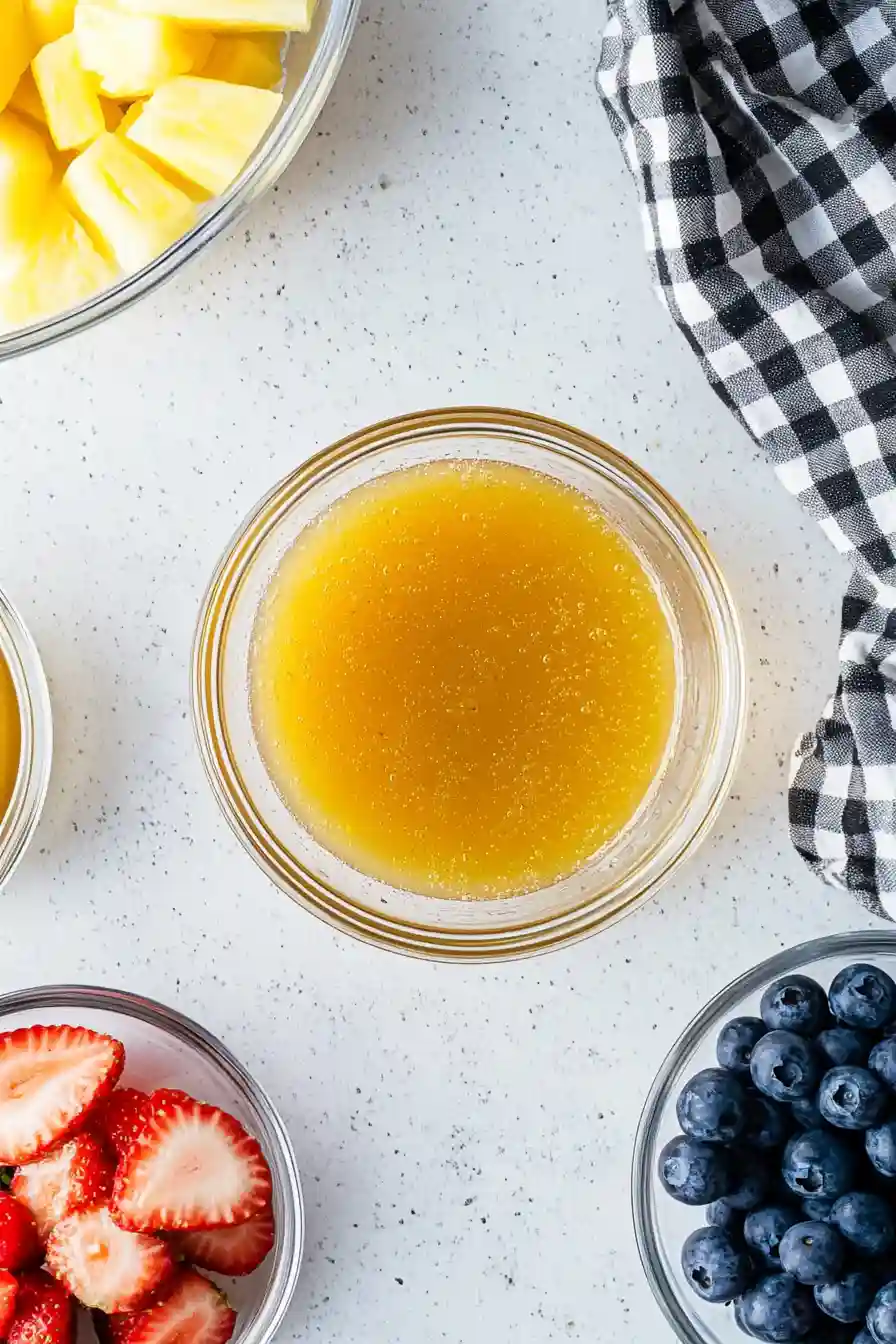 Tasty Fruit Salad Dressing