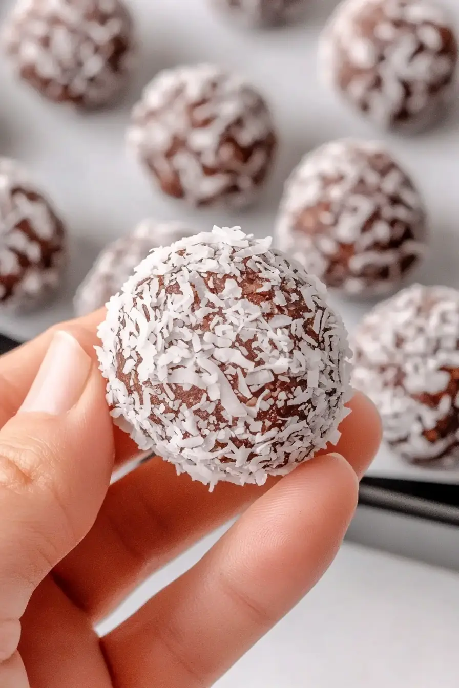 Quick Cherry Pie Energy Balls