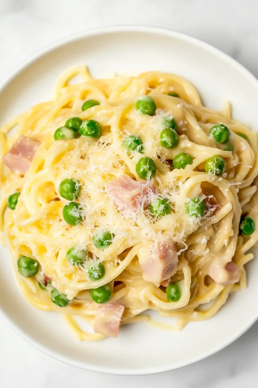 Easy Leftover Ham Carbonara
