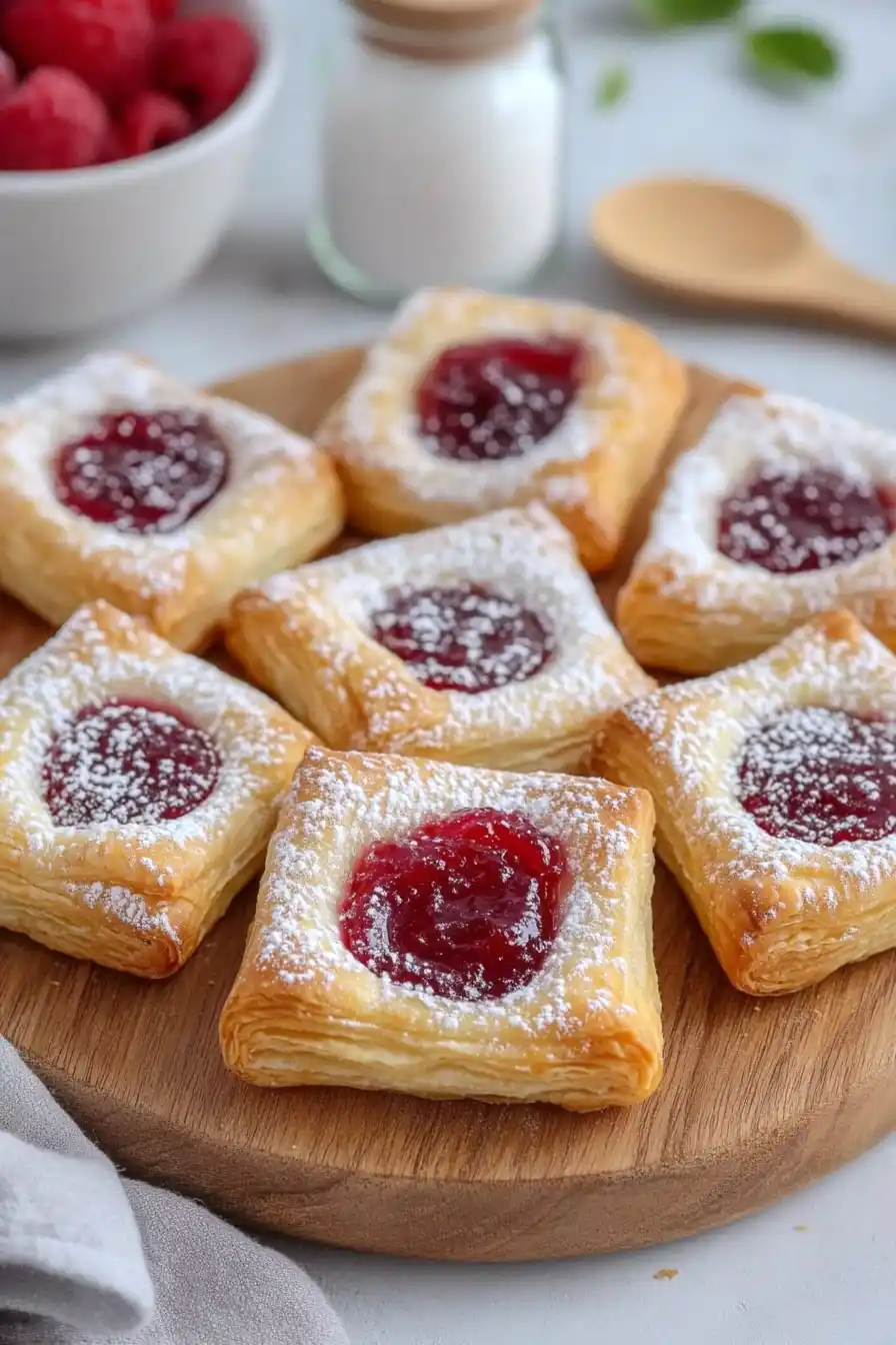 Juicy Puff Pastry Jam Tarts