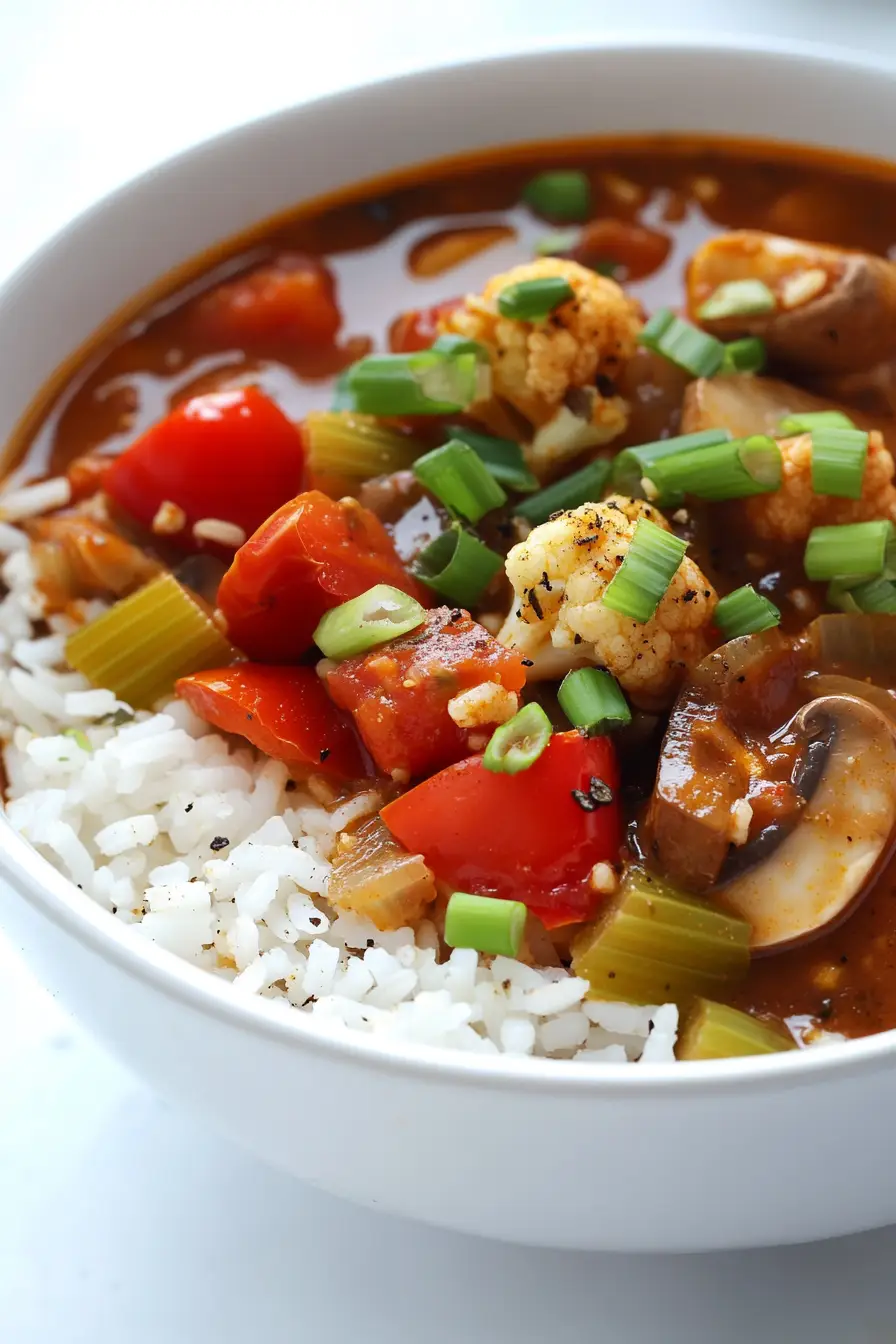 Spicy Vegetarian Gumbo