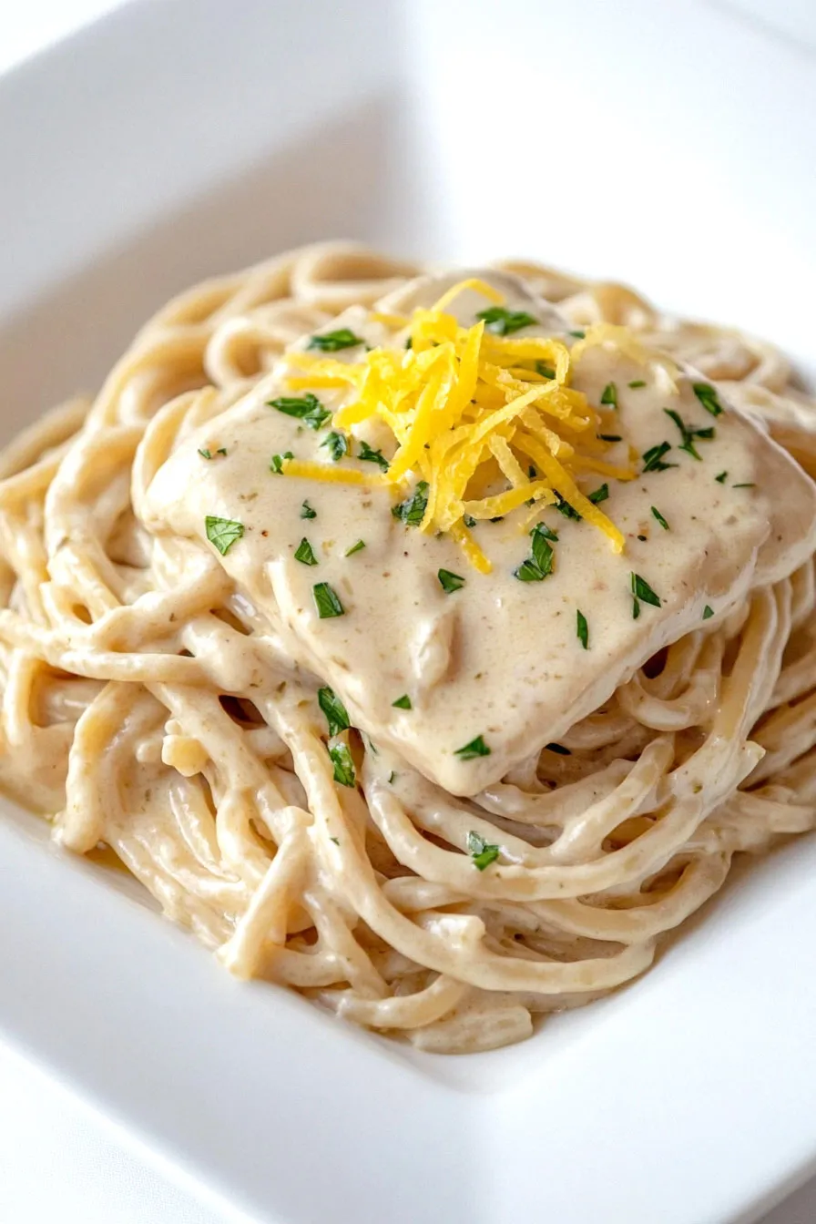 Quick Vegan Alfredo Sauce