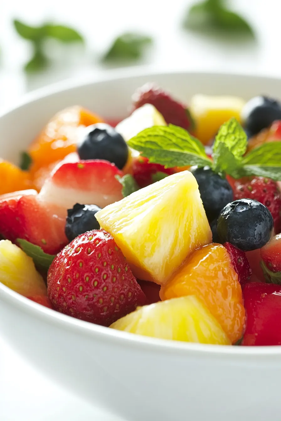 Healthy Vegan Fruit Salad