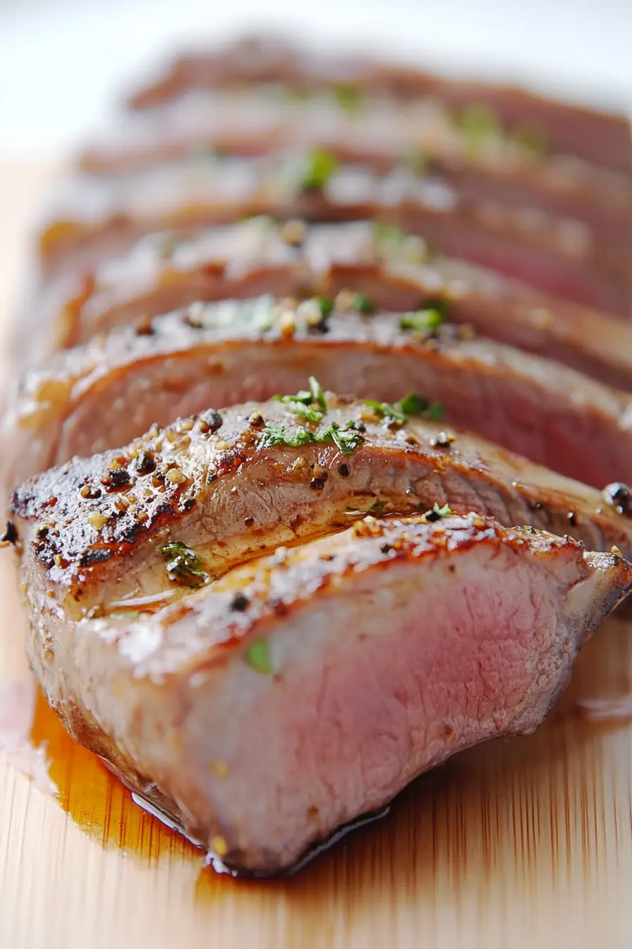 Tasty Rack of Lamb on Big Green Egg