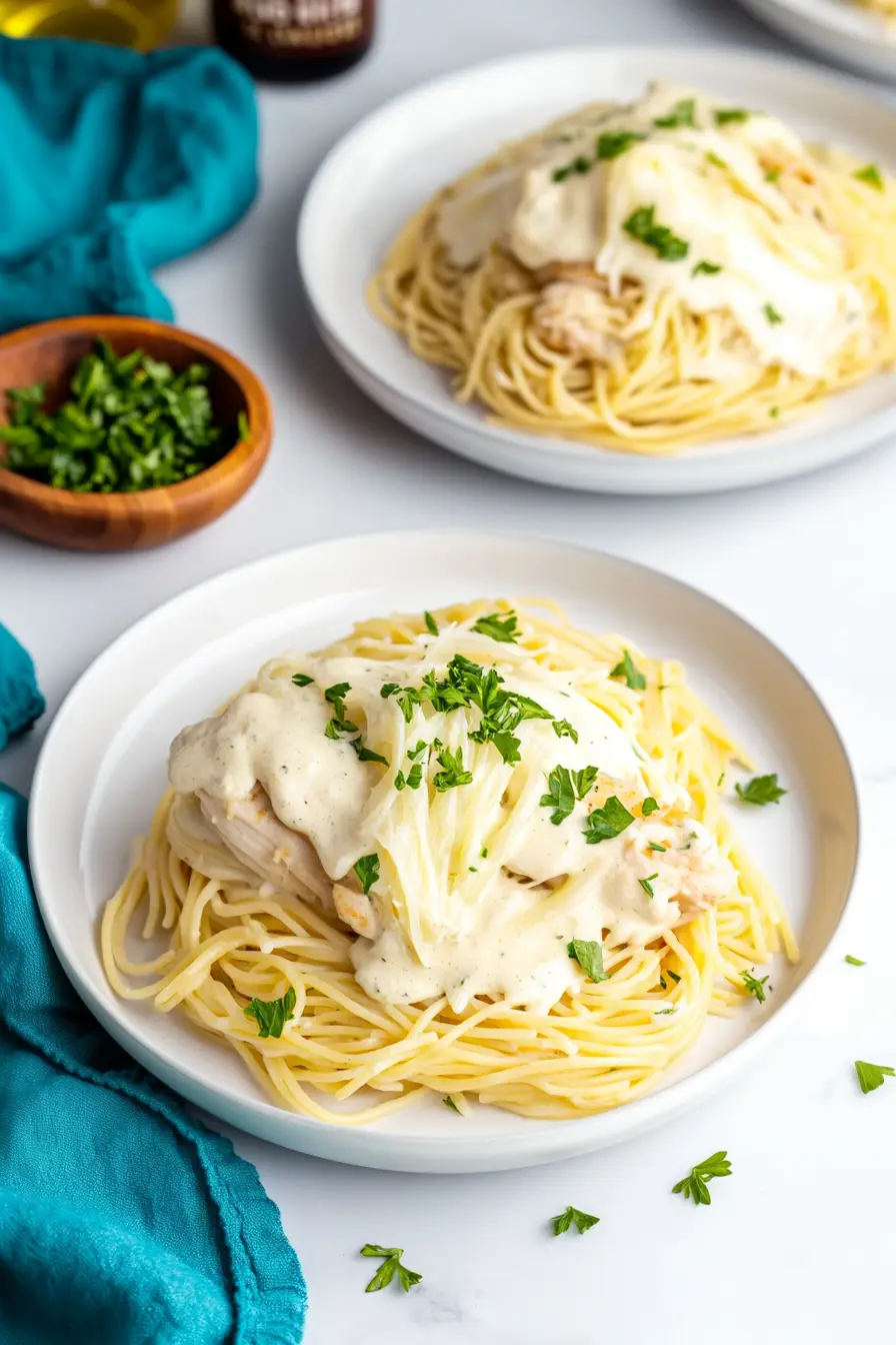 Creamy Crockpot Cream Cheese Chicken