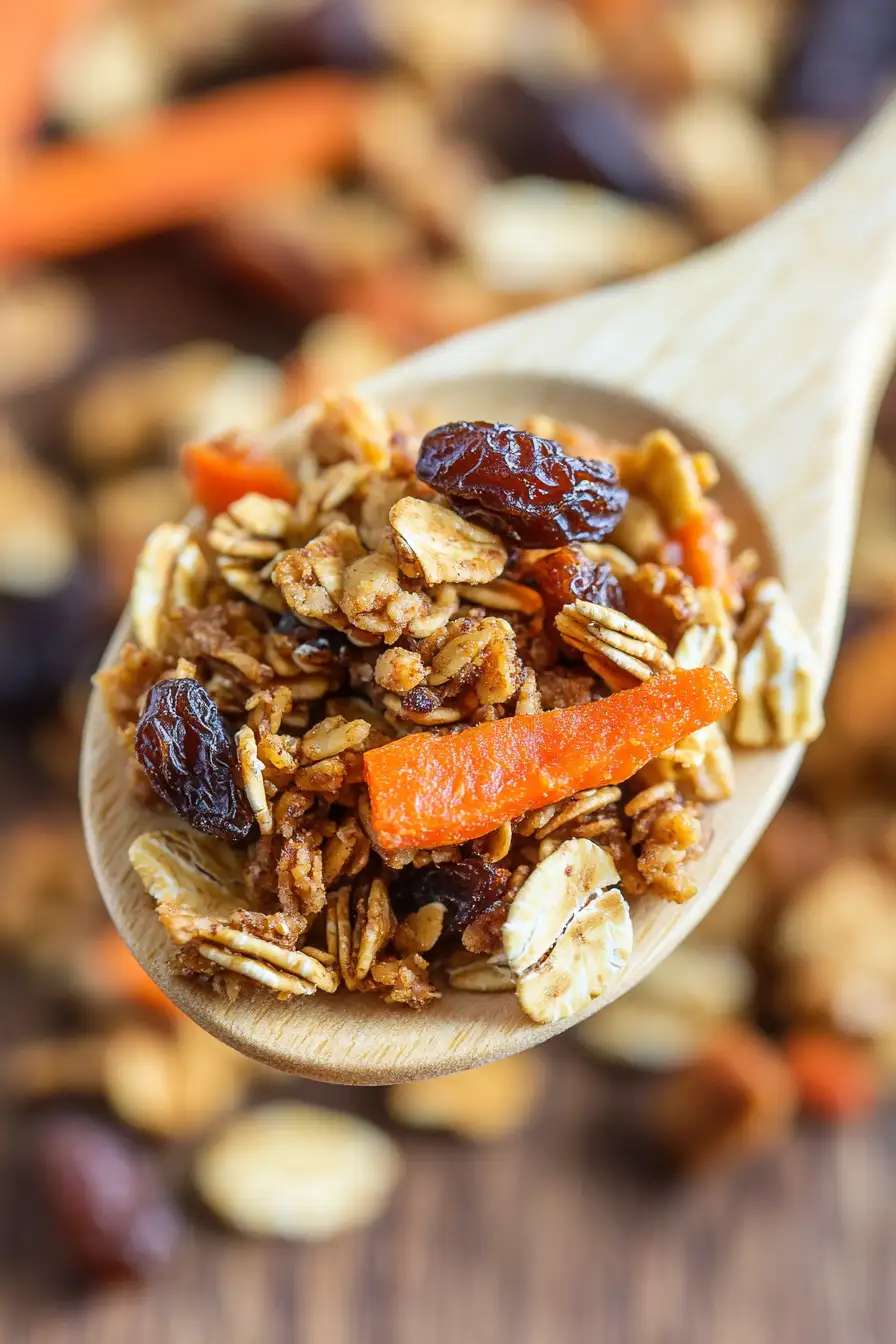 Crunchy Carrot Cake Granola
