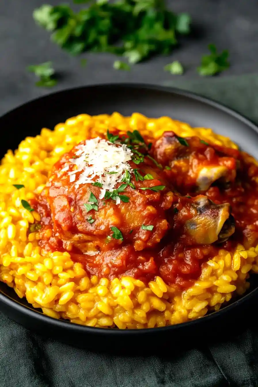 Tender Chicken Thigh Osso Bucco