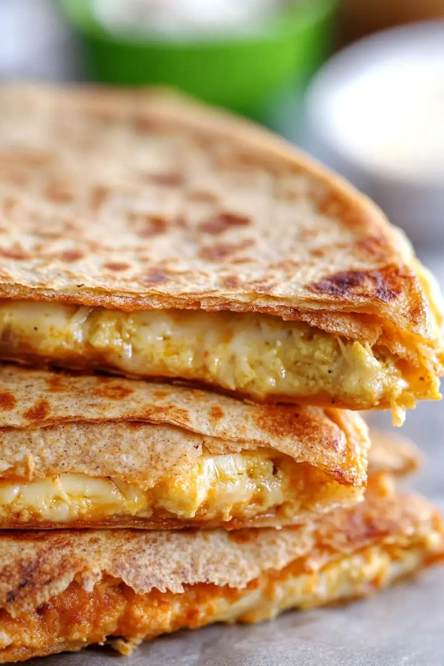 Cheesy Low FODMAP Quesadilla