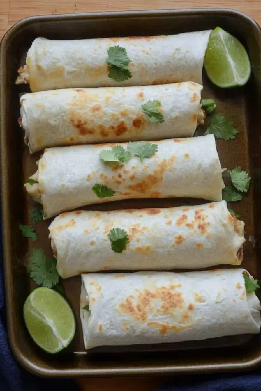 Easy Chicken and Rice Wraps