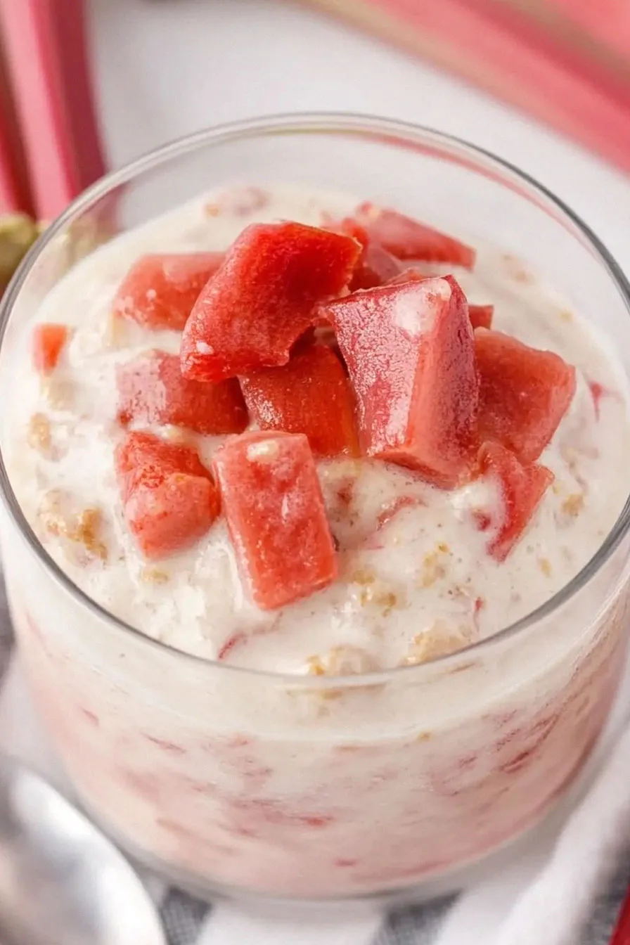 Quick Rhubarb Fool