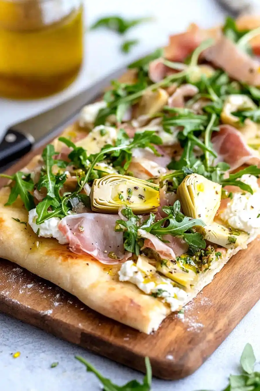 Easy Ricotta Flatbread