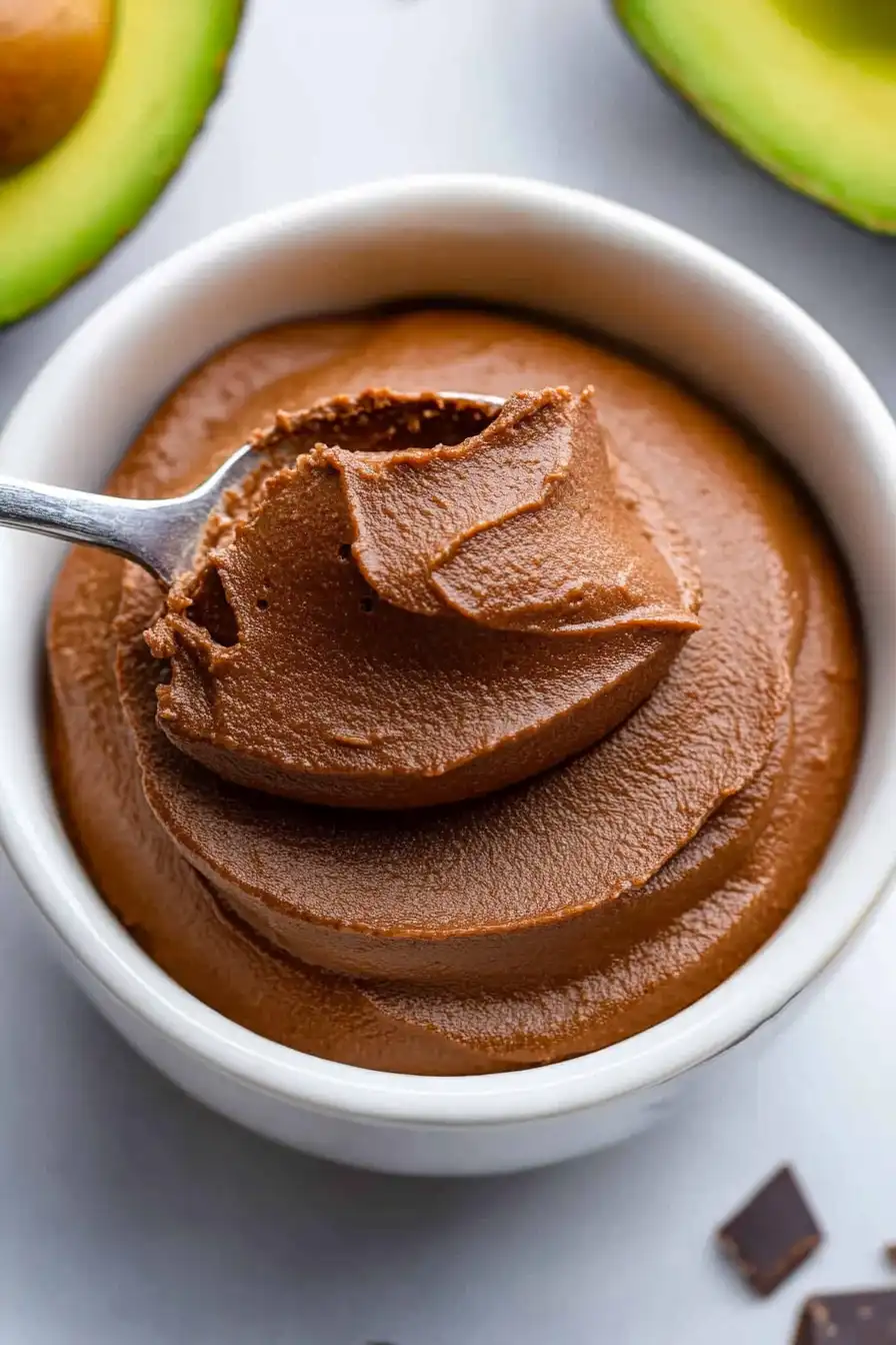 Easy Keto Avocado Chocolate Mousse