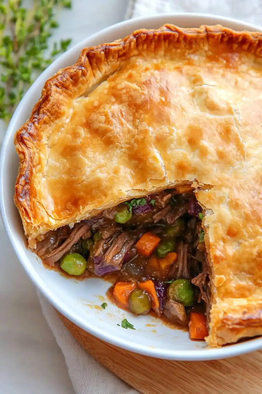 Savory Pot Roast Pot Pie