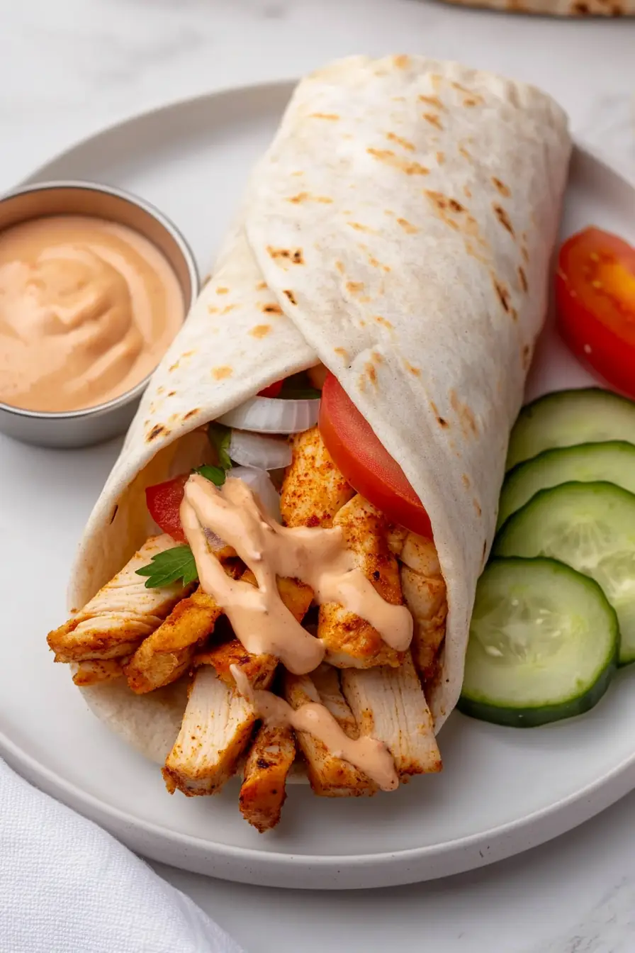 Easy Air Fryer Chicken Gyros