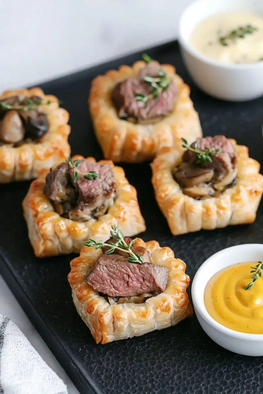 Easy Beef Wellington Canape Recipe