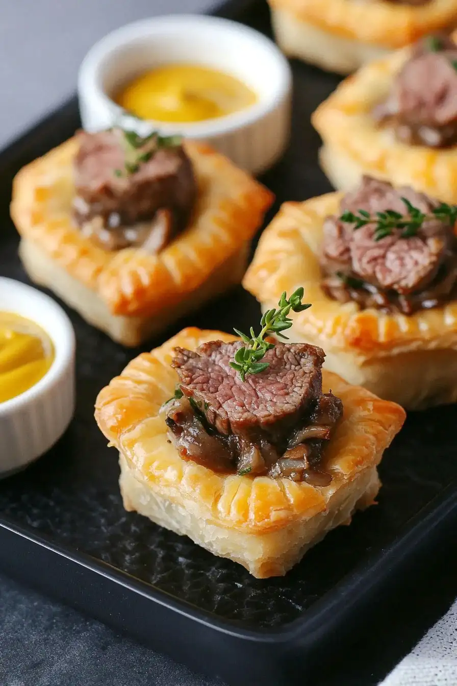 Easy Beef Wellington Canape Recipe