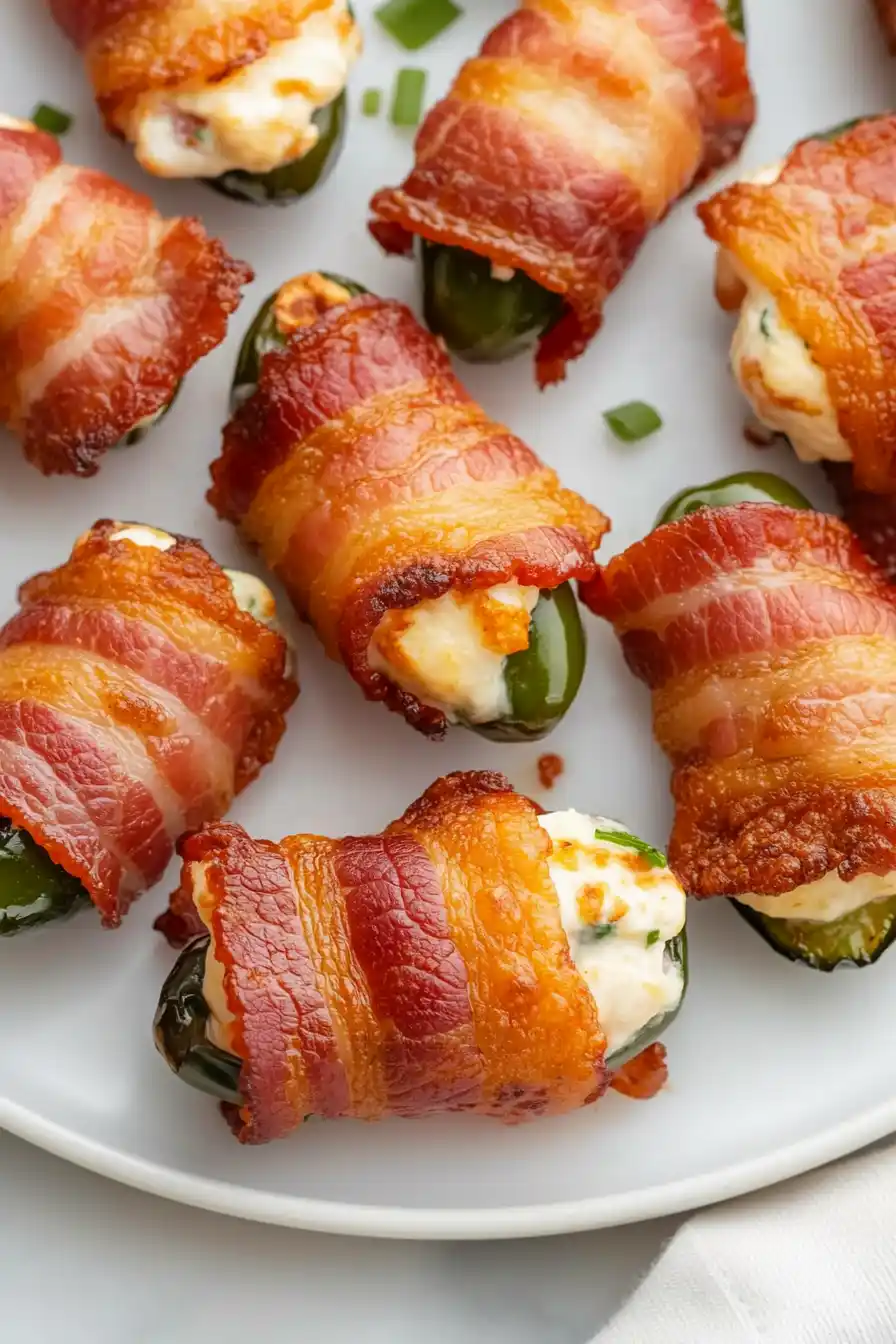 Tasty Air Fryer Bacon Wrapped Jalapeno Poppers