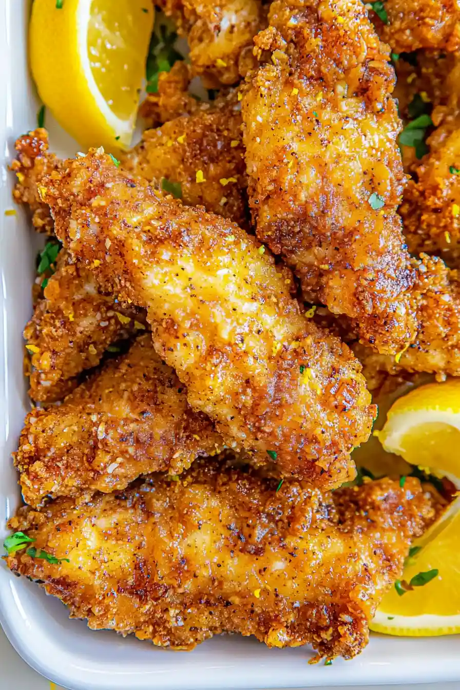 Tender Lemon Pepper Chicken Tenders Recipe