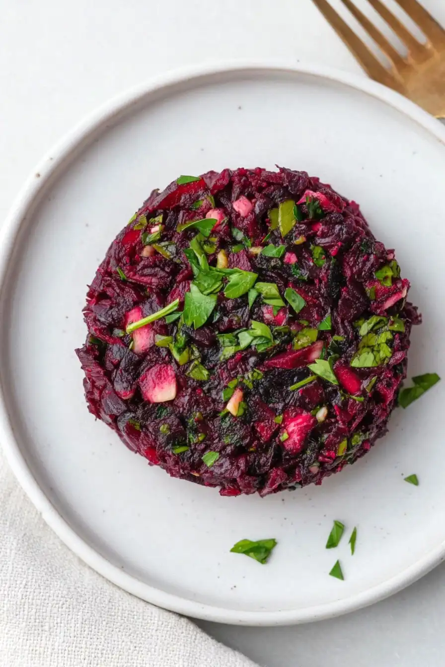 Healthy Beet Tartare