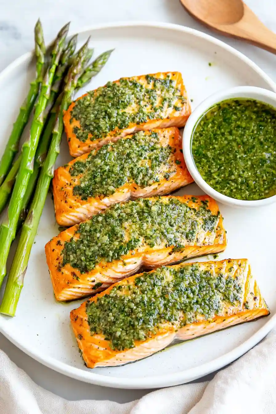 Delicious Grilled Chimichurri Salmon