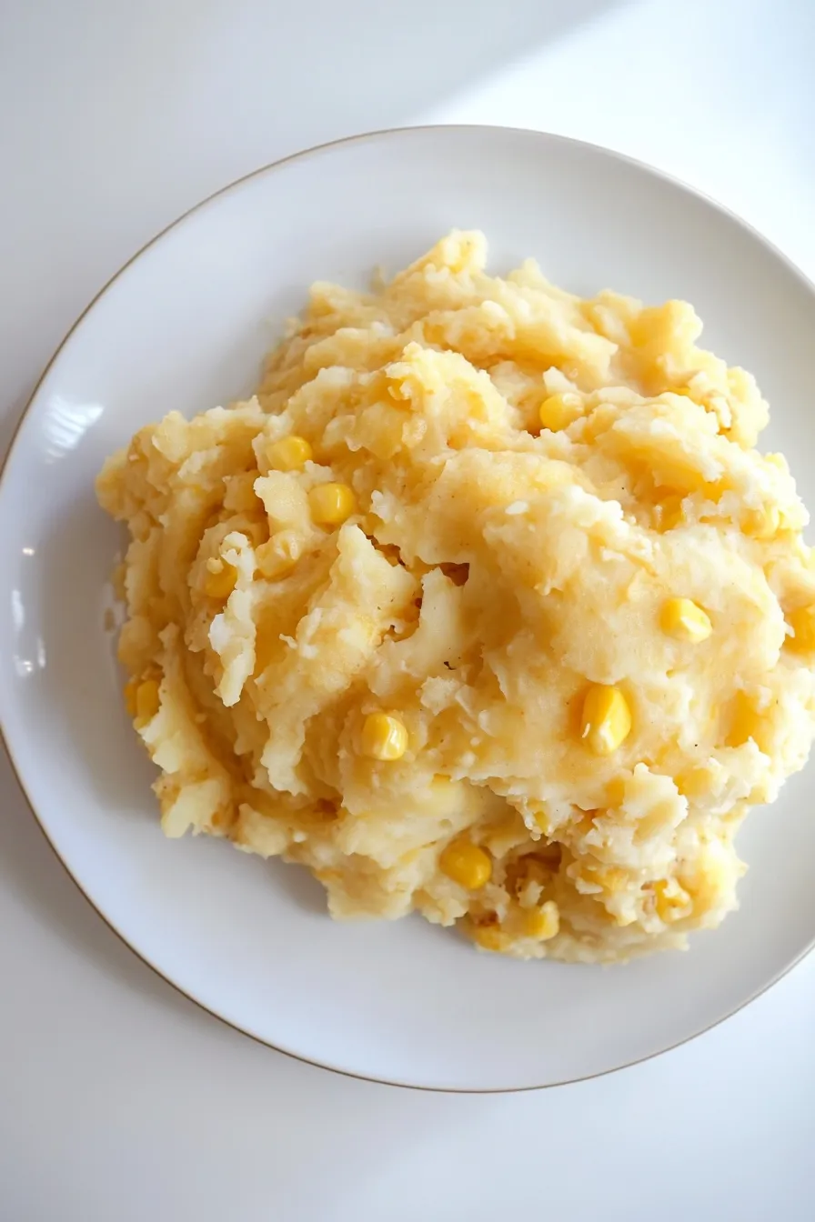 Easy Crock Pot Jiffy Corn Casserole