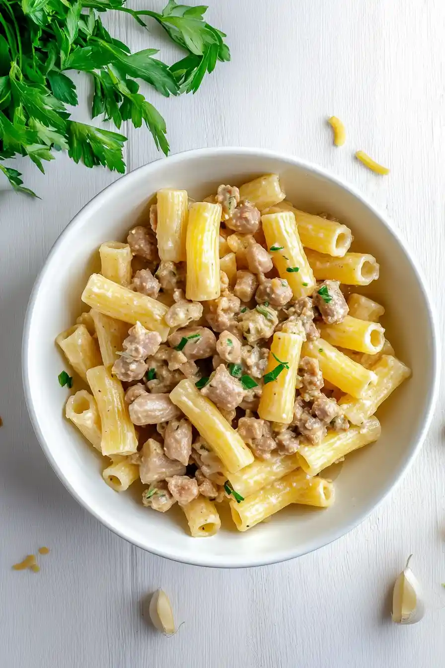 Savory Sausage and Fennel Pasta