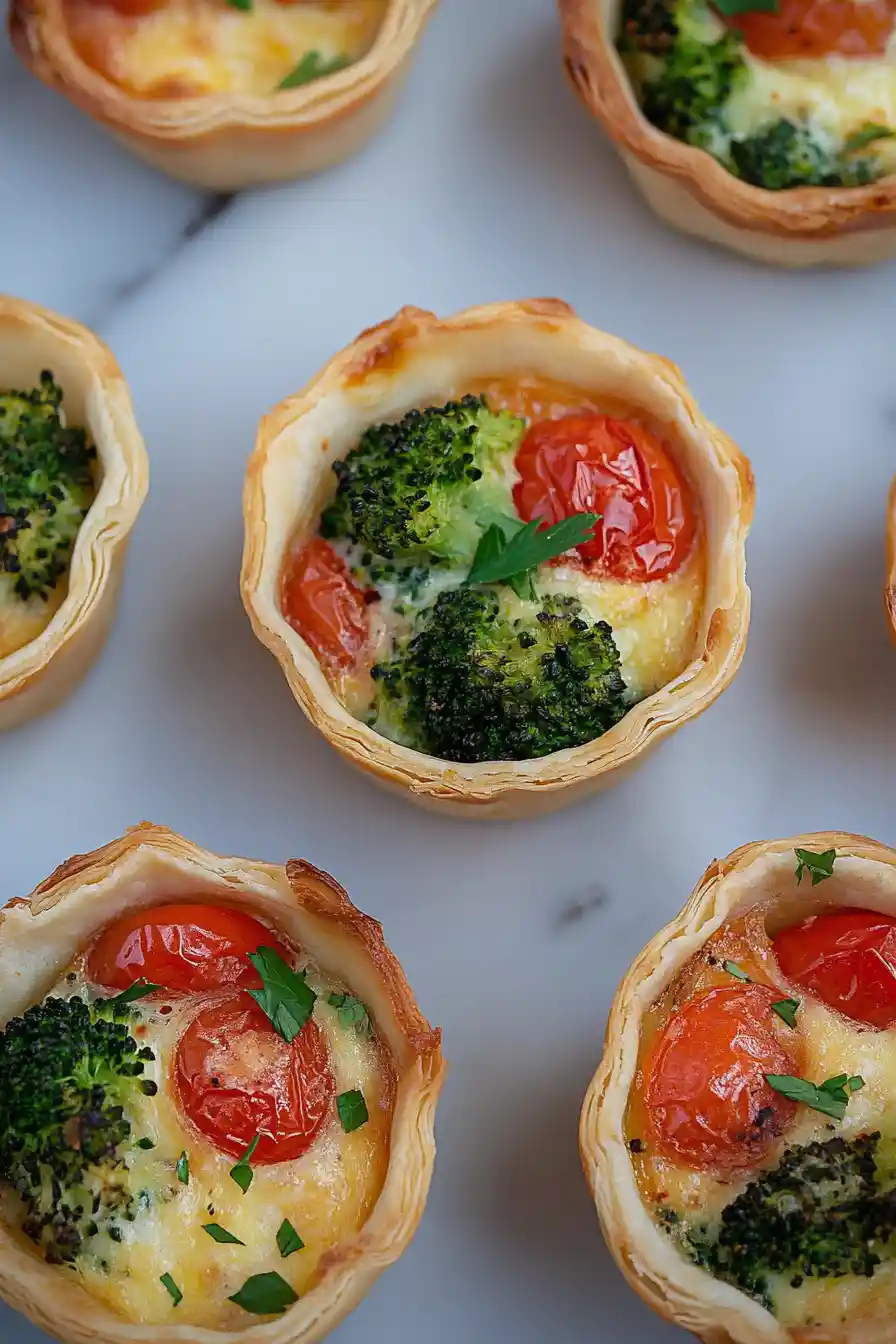 Fluffy Mini Tortilla Quiches